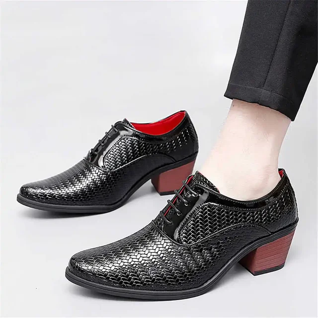 Low Marriage Men's Formal Dress Shoes Brand Casual Dress Shoes Sneakers Sports Different Caregiver Price Super Deals Shose 1