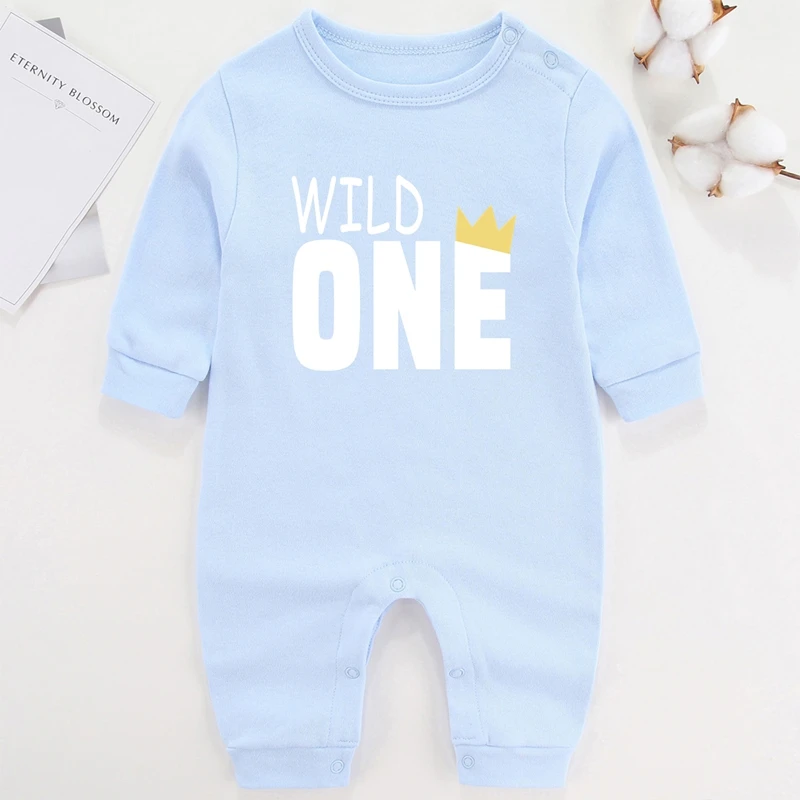 It's My Half Birthday Girls Outfits Long Sleeve Newborn Baby Boy Winter Clothes Cotton Infant One Piece Baby Romper Autumn Warm Baby Bodysuits  Baby Rompers