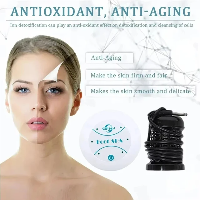 Detox Ion Elettrico Piede Spa Bagno Massaggiatore Macchina Pediluvio Pulizia Pediluvio Vibrazione Whirlpool Cura Array Aqua Terapia di Salute 2