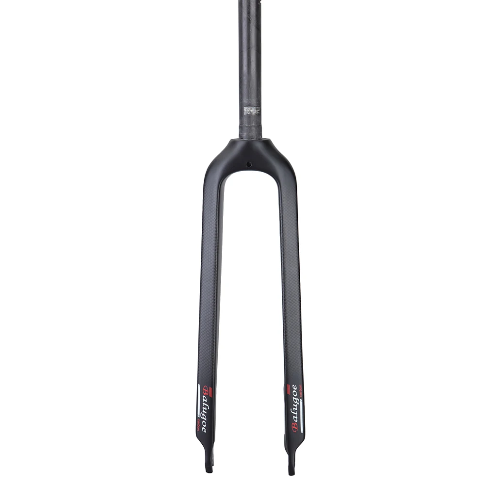 Lightweight MTB Bicycle Front Fork Carbon Fiber Rigid Fork