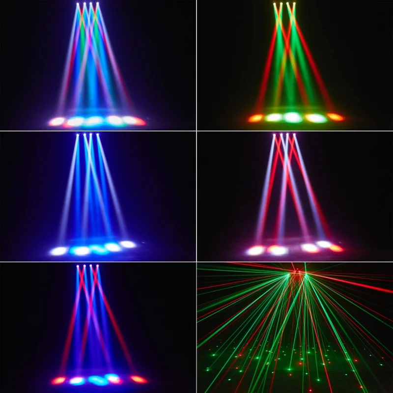 Remote Controller LED 80W RGBW Beam DJ Disco Stage Lighting Effect Party Wedding