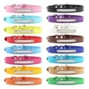 PU Leather Cat Collar Personalized Kitten Collar ID Name Engraving Pet Neck Starp For Cat Small Dog Puppy Accessories Necklace 2