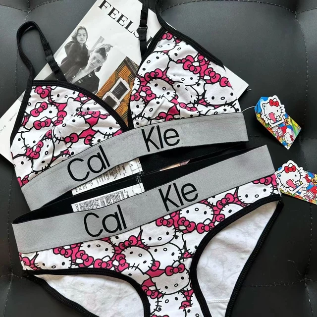 Hello Kitty Kawaii Sanrio Women's Underwear Cute Comfortable