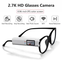 2.7K HD Camera Glasses Outdoor Sports Camera WiFi Motorcycle Action Cam Head-mounted Recorder Video Camcorder Cycling Bicycle
