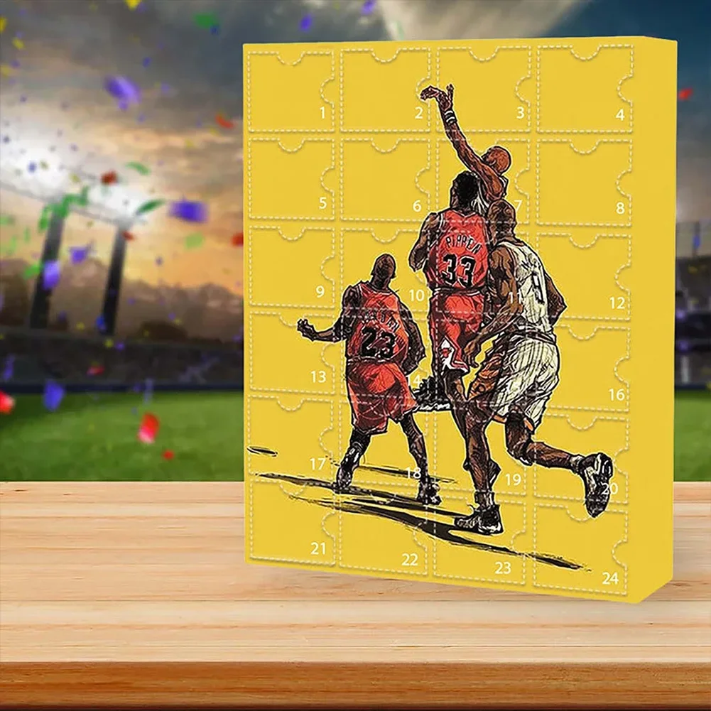 Basketball 24 Days Christmas Advent Calendars Christmas Countdown Calendar Holiday Advent Calendar Gift for Basketball Fans