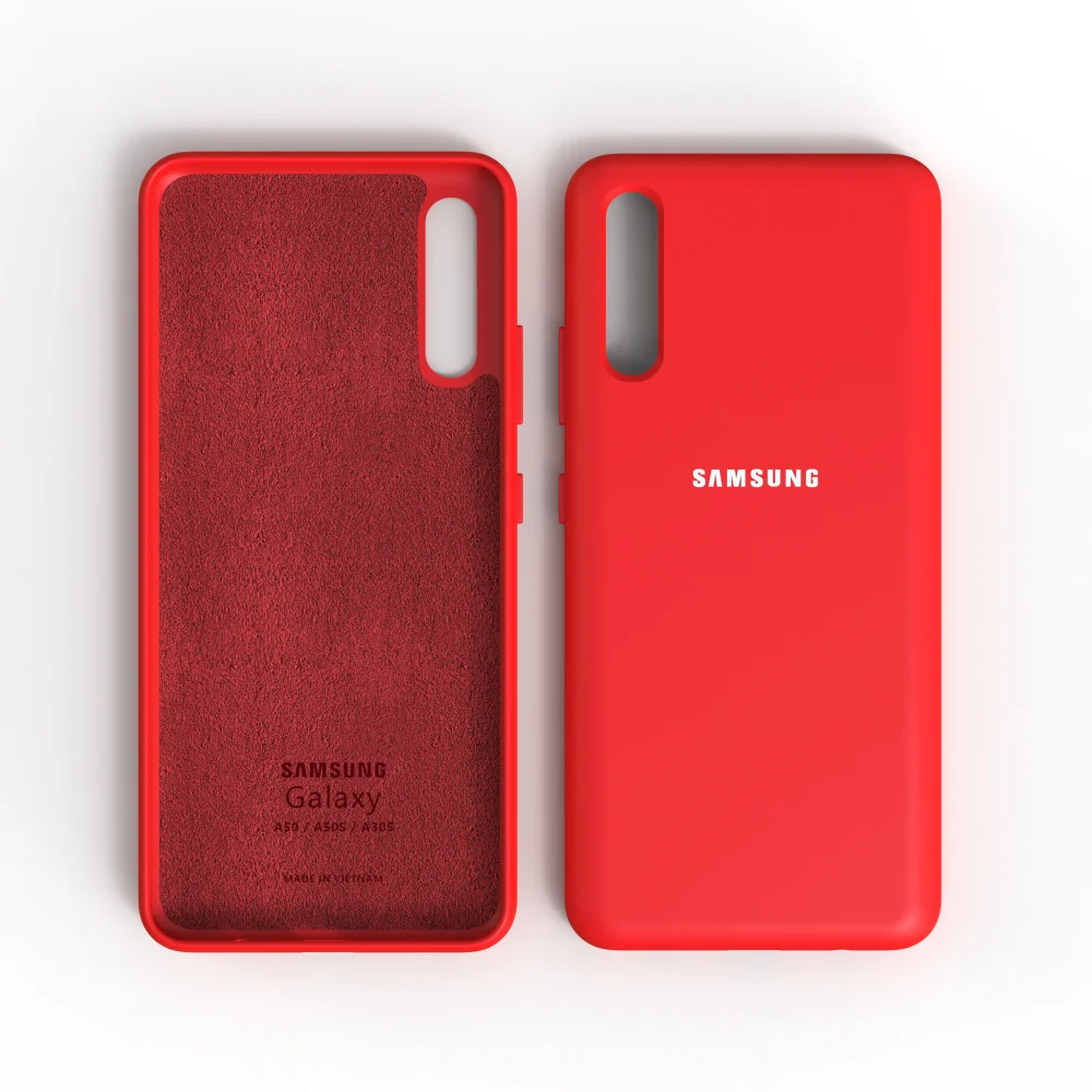 Silky Silicone Soft-Touch Back Protective Phone Case Cover