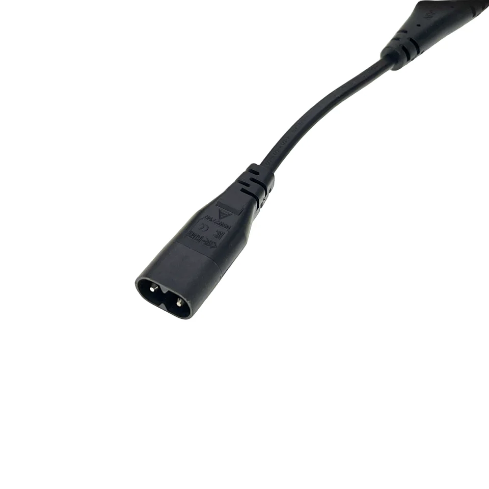 Link Cavo Adattatore Di Alimentazione Presa Shuko Femmina - IEC C14 Maschio 50cm - Colore Nero