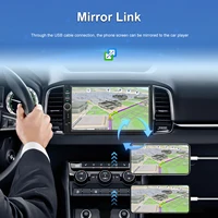 Podofo 7'' Carplay Android Auto Radio pour lecteur multimédia universel MP5 BT FM 2din Autoradio Head Unit SWC Systèmes intelligents de voiture Stéréo multimédia Mirrorlink Écran tactile HD Moniteur Radio MP5 pour voiture 3