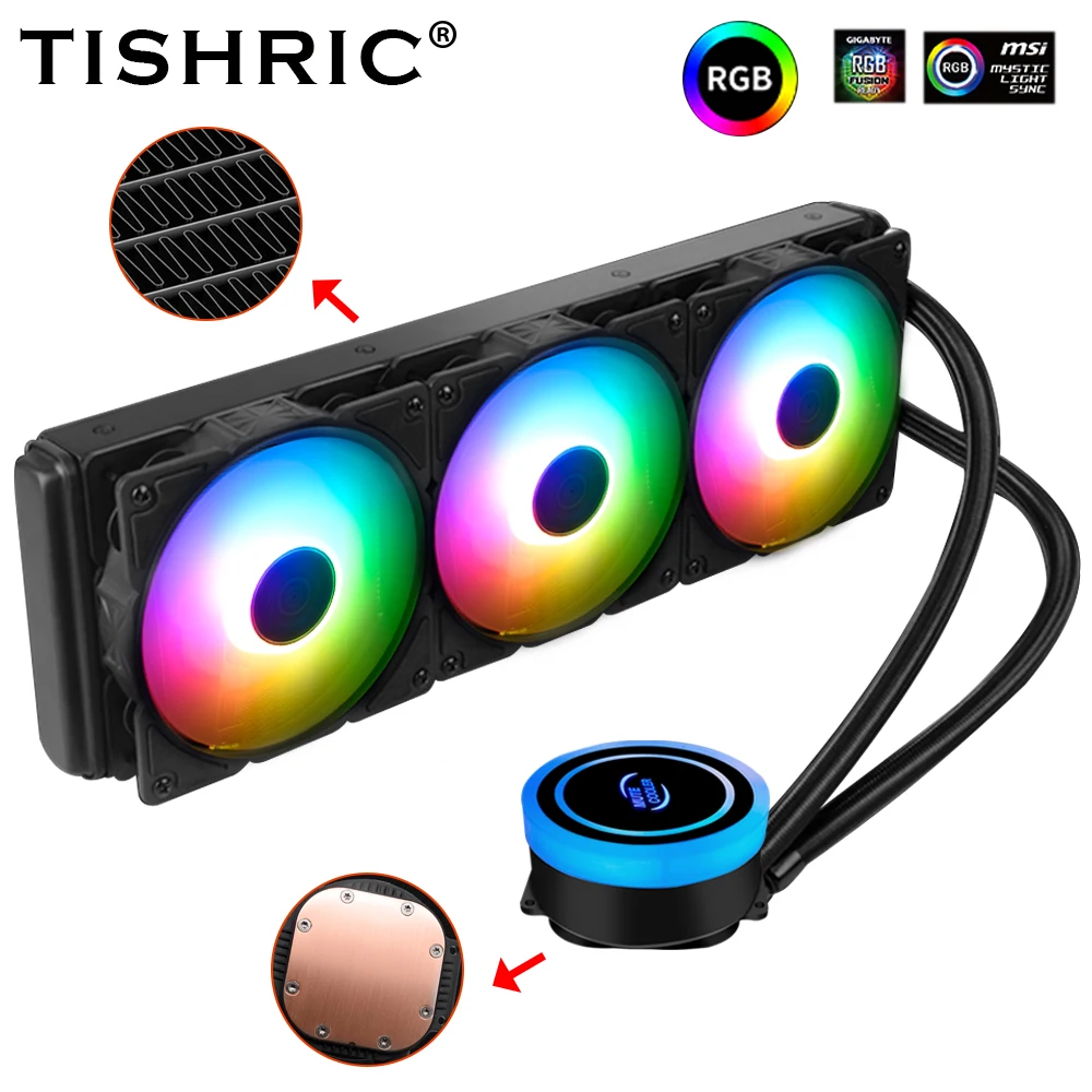 Water Cooler Pc Cpu Water Cooler Rgb Intel Cpu Water Cooler 240mm