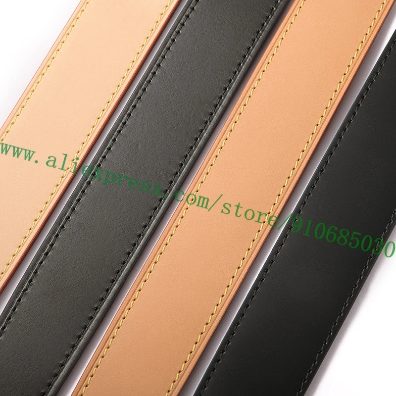 Real Calfskin Leather Shoulder Strap Carry Belt Replacement For Designer Women Handbag Lady Bucket 60cm Length