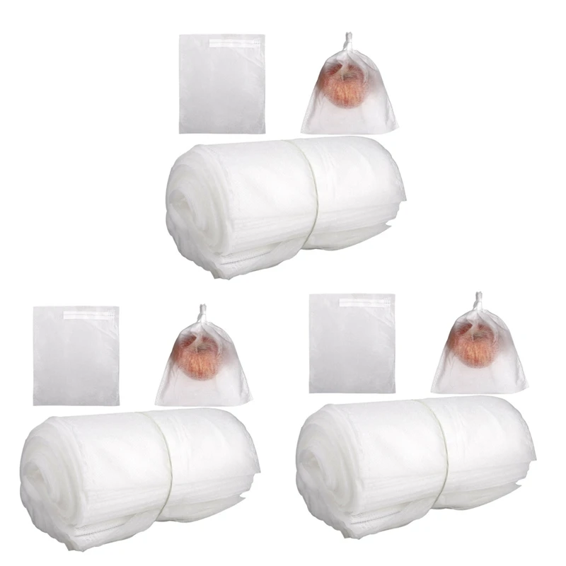 

300PCS Garden Plant Fruit Cover Protect Net Mesh Bag Against Insect Bird Pest CNIM Hot