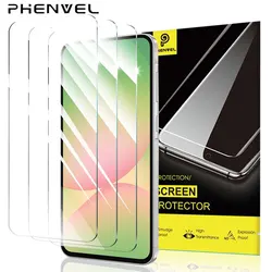 Premium Anti - Shatter Clear Tempered Glass Screen Protector - 3PC IN 1 Bag