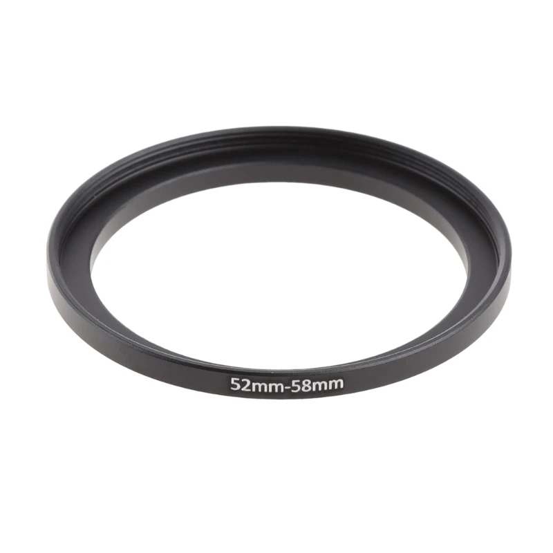 Metal 52mm-58mm Step Up Filter Lens Ring Adapter 52-58 mm 52 to 58 Stepping T5EE 5