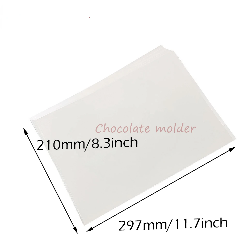 50/25/5pcs A4 Wafer Paper Blank Edible Rice Papers for Cake