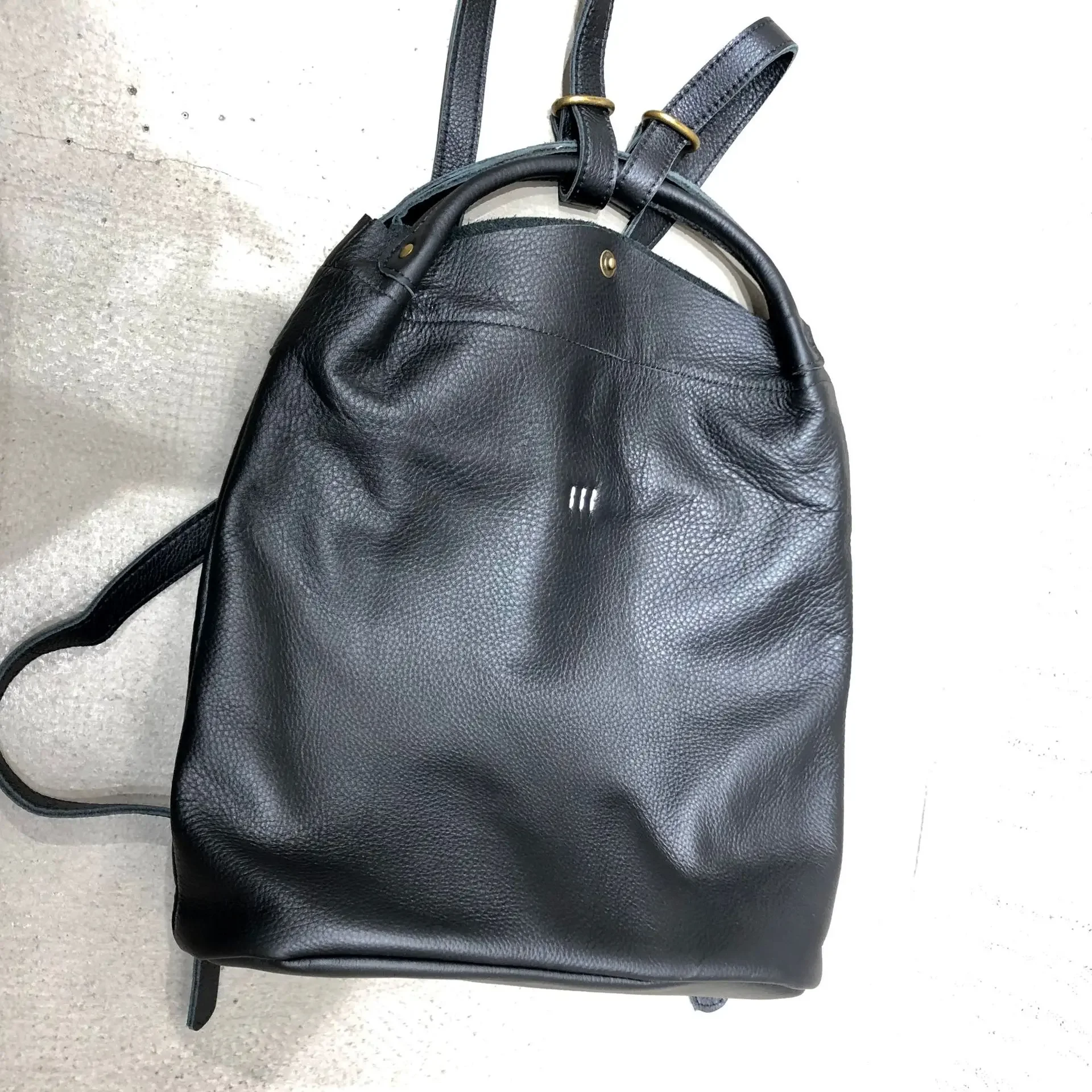 Genuine leather handmade top layer cowhide backpack backpack for women's style handbag 6