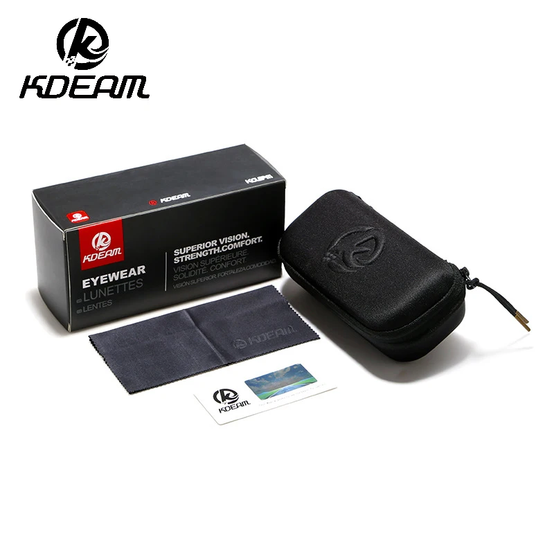 KDEAMOriginalGlassesCaseHighEndProtectorBoxHardPolarization