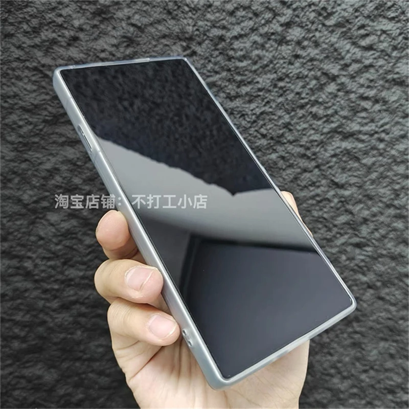 Magnetic Matte Transparent Soft Silicone Phone Case - Redmagic 10 Pro Plus