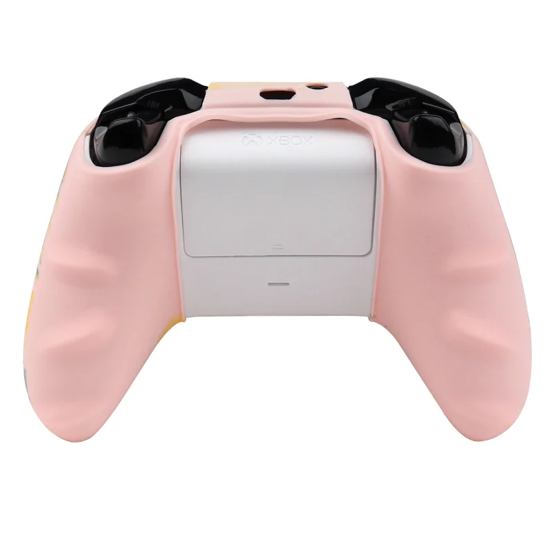  RALAN Pink Controller Skins for PS4,Fruit Silicone