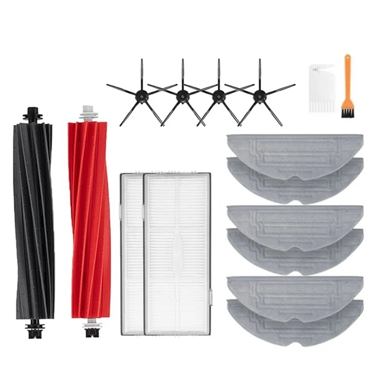 Per Roborock S8 Pro Ultra Accessori Spazzola Laterale Filtro Mop Choth Sacchetti Per La Polvere Per Roborock S8/S8 + Parti Dell'Aspirapolvere