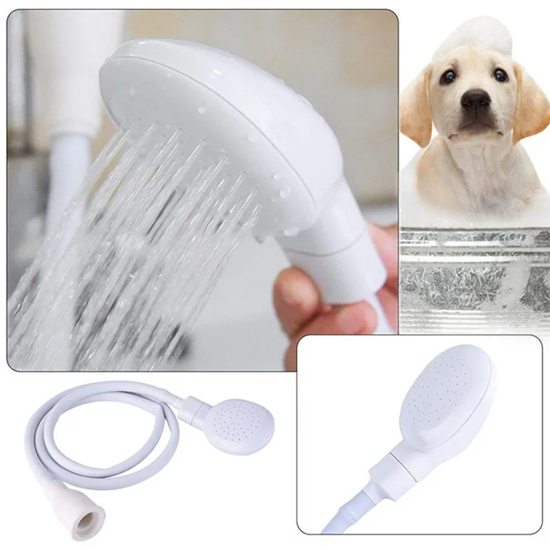 Multifunctional Pet Bathing Shower for Dogs And Cats 1.3m Extender Easy Garden Sprayer Pet Cleaning Grooming Tools Supplie 2