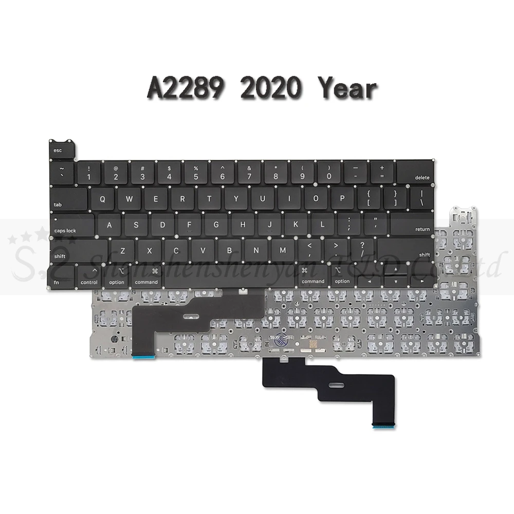 Teclado de Substituição do Portátil Eua Inglês para Macbook Pro Retina ar 13 14 14 16 16 Aa2179 A2337 A2251 A2289 A2338 A2141 A2442 A2485 Novo - Imagem 2