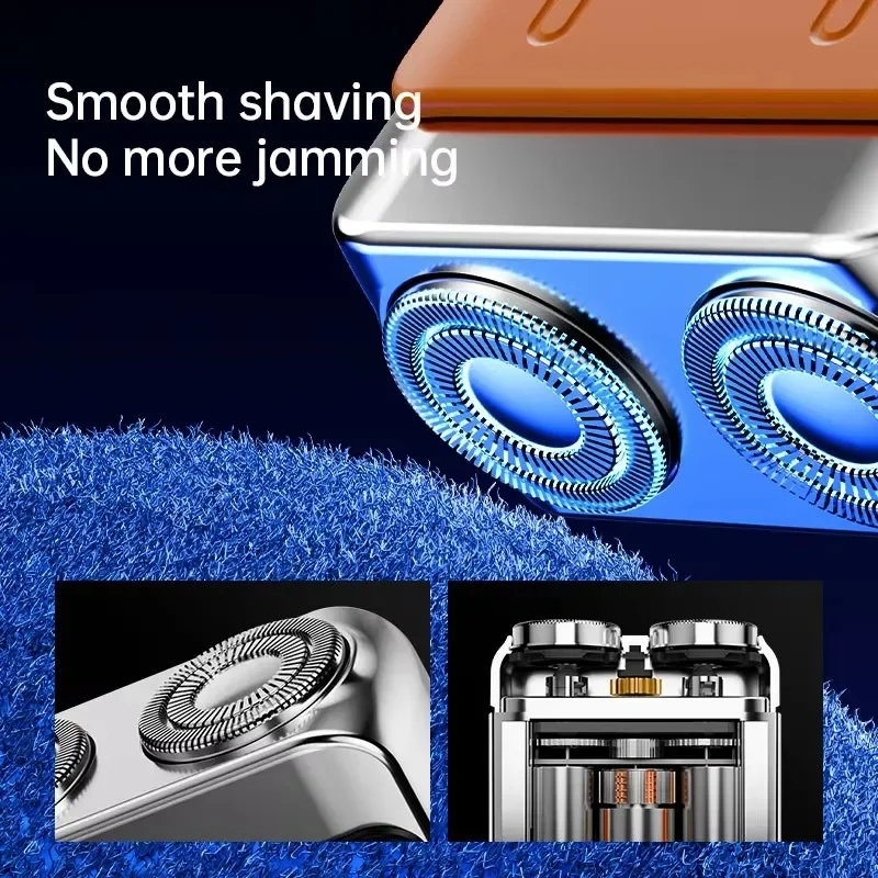 Xiaomi Mijia Mini Portable shaving knife Double head razor electric ultra clean digital display washable 2