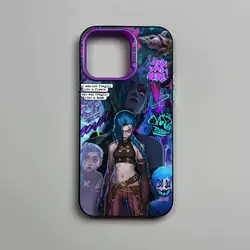 Jinx Matte Shockproof Phone Case - Anti - Fall Back Cover for League of Legends Fans (Z8)