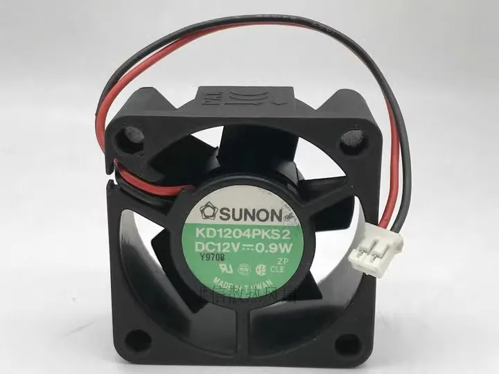 Бесплатная доставка, оригинальный охлаждающий вентилятор SUNON 4020 KD1204PKS2 12 В постоянного тока, 0,9 Вт, 4 см