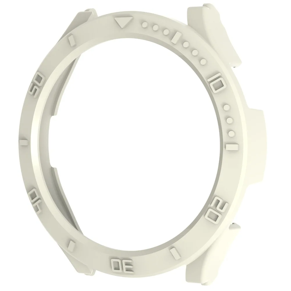 Durable Edge Shell Frame Protector for Samsung Galaxy Watch - Sleek Bezel Ring Case