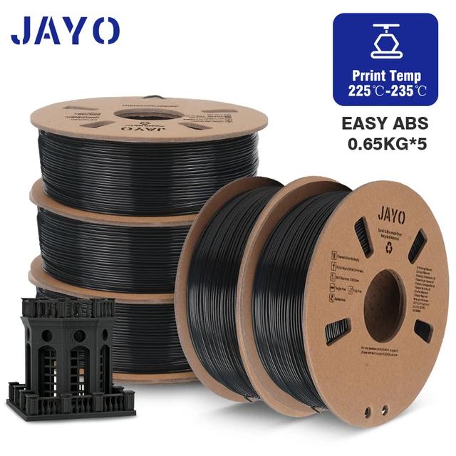 Black EasyABS filament 1kg