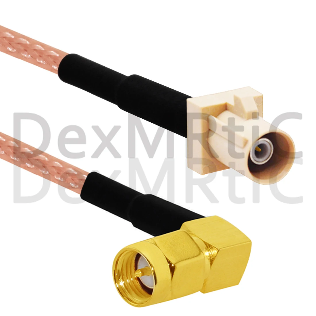 Fakra I Typ Männlich Weiblich BeigeTo SMA Stecker Jack Pigtail Kabel Adapter RG316 15 cm/30 cm/50 cm/100 cm Großhandel NEUE für Auto Connect – Detail 5