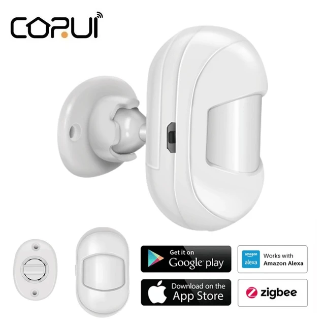 CORUI Tuya Zigbee 3.0 Del Sensore Del Corpo Umano PIR Rivelatore Senza Fili  del Sensore di