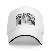 Justin Timberlake The Forget Tomorrow World Tour Baseball Cap Merch Retro 2024 Concert Headwear Unisex Style Daily All Seasons 1