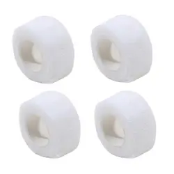 Non - Slip Furniture Leg Floor Protectors for Hardwood Floors - Set of 4/8 Pads (4pcs White)