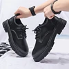 Men Leather Shoes Casual Formal Dress Oxfords Plus Size British Style Wedding Flats Soft Breathable Walking Office Sneakers 5