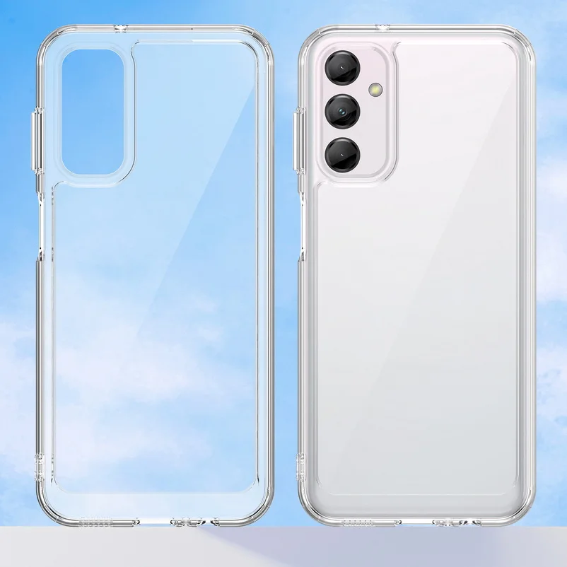 Clear Soft Slim TPU Phone Cover - Transparent Protective Case