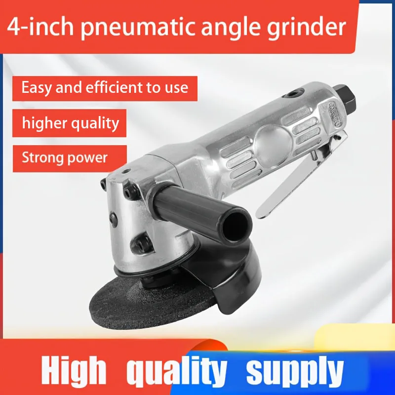 4-inch pneumatic Angle grinder, industrial-grade pneumatic tool, can be used for polishing and grinding