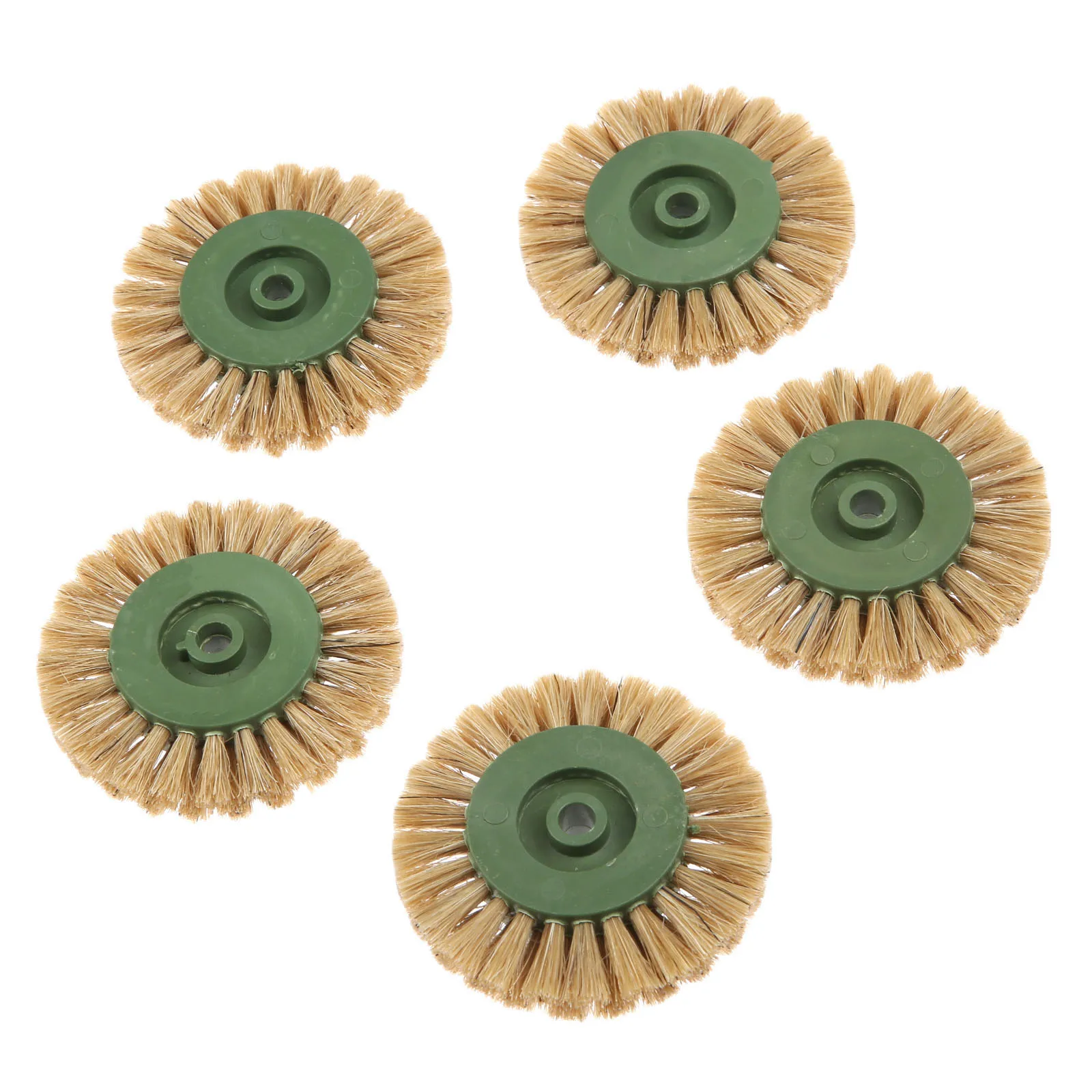 DRELD 5Pcs Dremel Accessories 70mm Grinding Head Abrasive Wheel Yellow Buffing Polishing Wheels for Dremel Rotary Tool