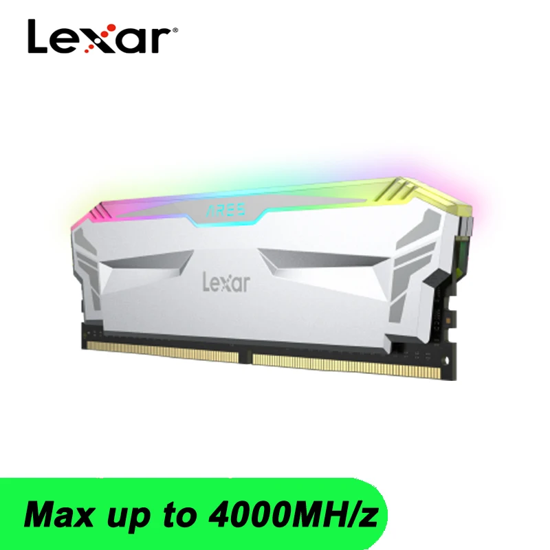 Оперативная память Lexar DDR4 16 Гб 3866 МГц 4000 CL19/22 288pin U DIMM RGB для настольных ПК Asus Dell Xiaomi