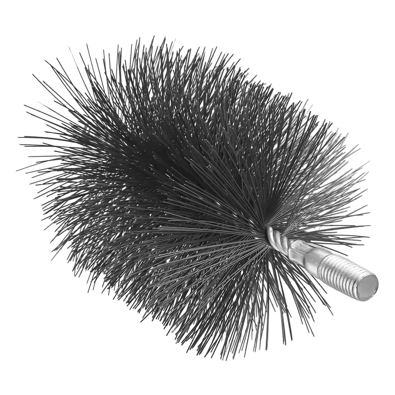 Chimney Brush Cleaning Brush Round Flexible Rods Steel Wire Fireplace Flue Pipe Rust Dryer Vent Cleaner Head Kit