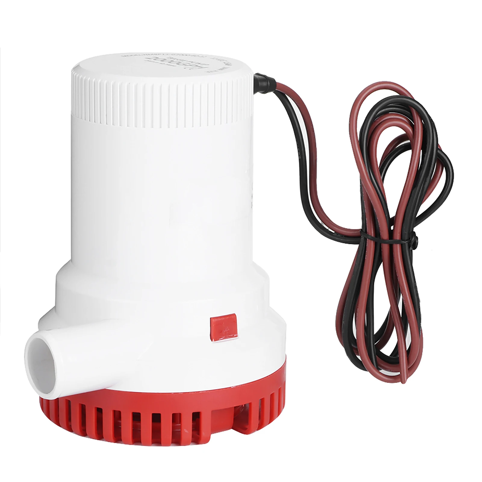 2000GPH Electric Bilge Pump Boat Water Discharge Pump Marine Ignition Protected 12V Electric Bilge Ignition Protected Bilge Pump