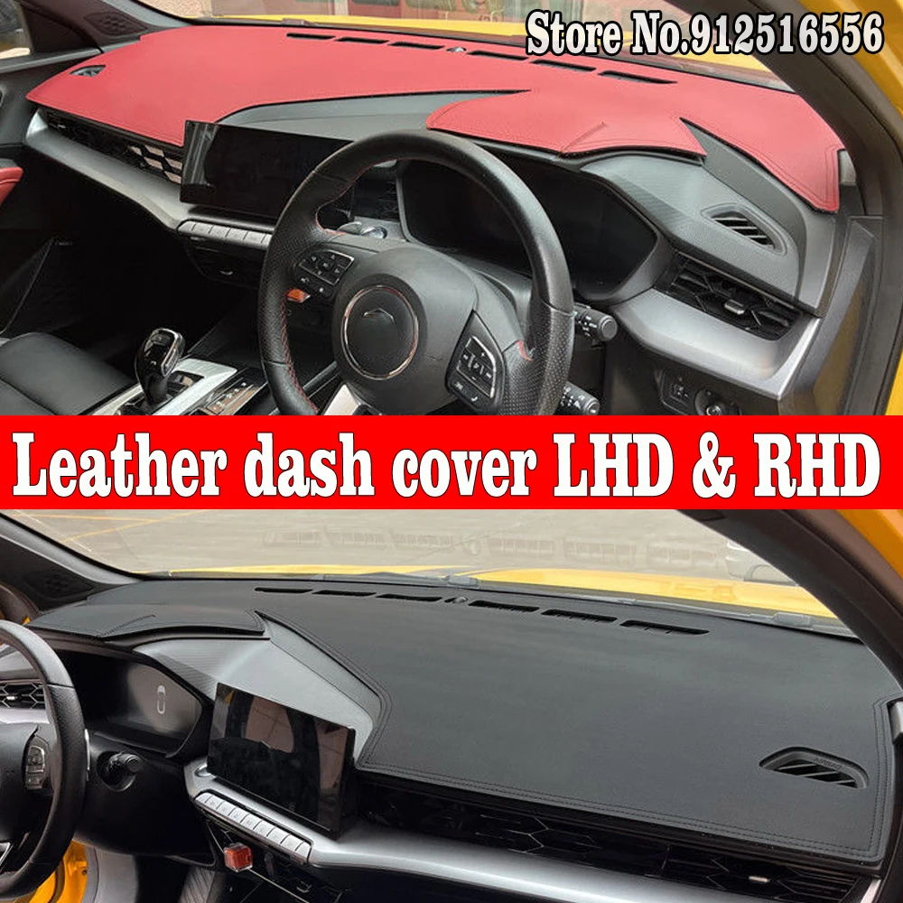 

Car Accessories Leather Dashmat Dash Mat Pad Dashboard Cover Carpet Instrument Panel For MG 5 MG5 EV GT 2nd 2020 2021 2022 2023