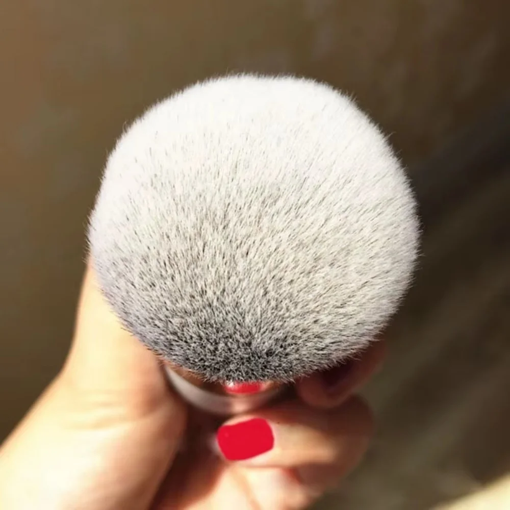 New Fashion Chubby Pier Foundation Brush Mushroom Makeup Brushes Professional Cosmetic Brush Highlight Brush Loose Powder Brush 5