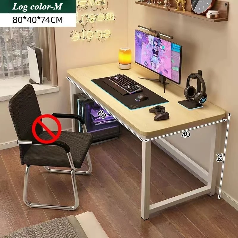 مكتب دراسة خشب جوز/بلوط ٨٠سم/١٠٠سم