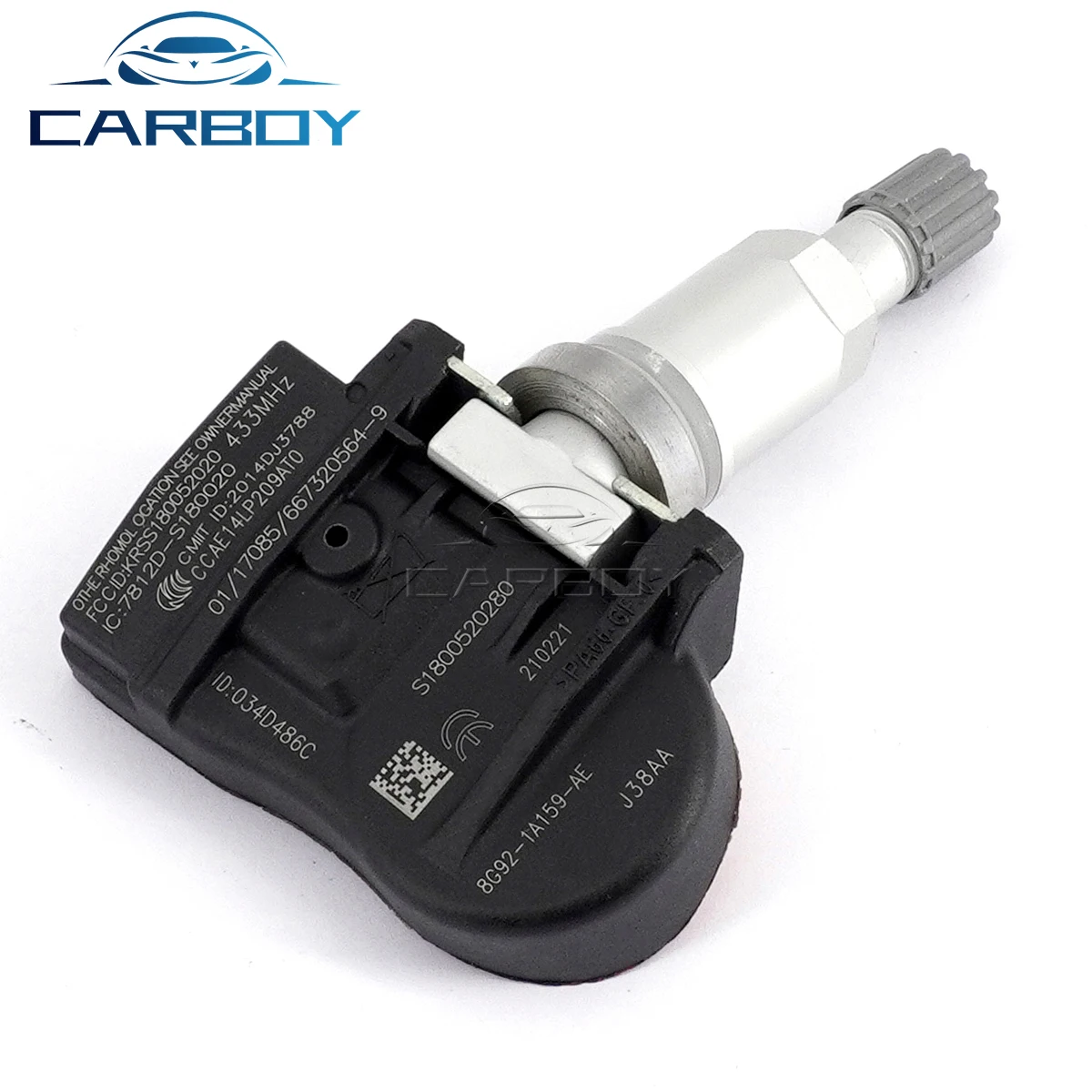 Ÿ̾ з ͸ ý TPMS,  V60 ũν Ʈ V50 XC60 S60 S40 S80 C30 C70 XC70 8G92-1A159-AE, S180052020K
