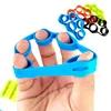 1/2/3/4/8pcs Hand Gripper Silicone Finger Expander Exercise Hand Grip Wrist Strength Trainer Finger Exerciser Resistance Bands
