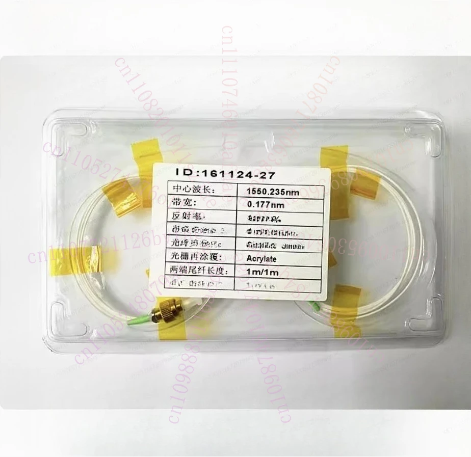 파이버 브래그 그레이팅 FBG 그레이팅 1550nm 슬림 1미터, 슬리브 0.9MM FC/APC