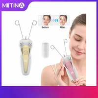 New Electric Facial Hair Removal USB Rechargeable Women Beauty Epilator Defeatherer Cotton Thread Depilator For All Body Parts 1