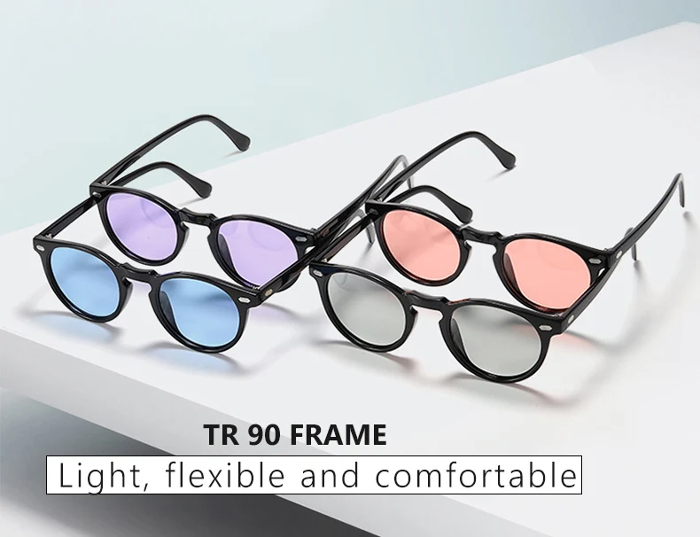 LIOUMO Runde Sonnenbrille Männer Polarisierte Photochrome Gläser Frauen TR90 Rahmen Verfärbung Sonnenbrille Unisex zonnebril heren – Detail 8