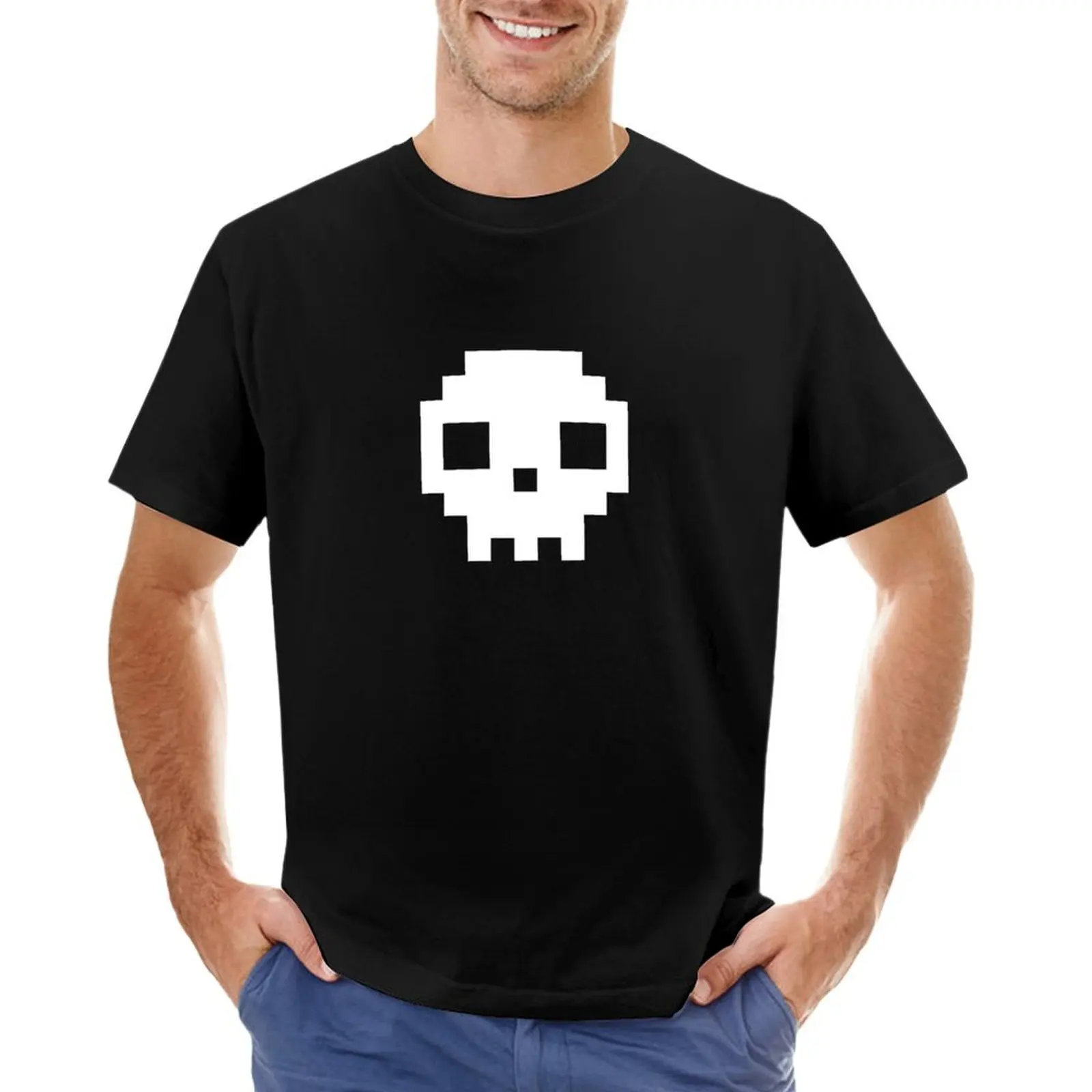 

Мужская футболка Pixel Skull